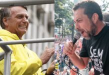 Bolsonaro reúne 11 vezes mais público que Boulos em São Paulo