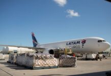Latam cresce 40% no transporte de remédios da Europa ao Brasil