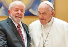 “O mais brasileiro dos argentinos”, diz Lula sobre papa