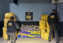 Traficante foge do DOF e abandona veículo com mais de R$ 2 milhões em drogas