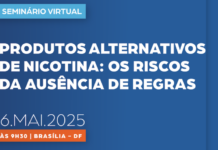 Ao vivo: Seminário debate produtos alternativos de nicotina
