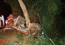 Pai e filho morrem em grave acidente na MS-276 em Dourados