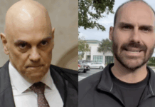 EUA sancionarão Moraes para dar exemplo, diz Eduardo Bolsonaro