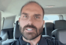 “Hipocrisia”, diz Eduardo Bolsonaro sobre defesa de Marina