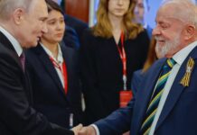 Lula vai a jantar oferecido por Putin 1 dia antes do Dia da Vitória