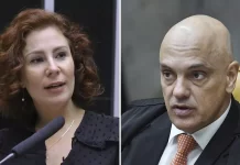 Moraes e Fux votam para manter condenação de Carla Zambelli a 10 anos de prisão