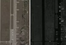 Imagens de satélite revelam destruição de bombardeiros russos após ataque inédito da Ucrânia