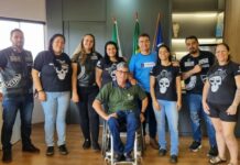 Alex Cadeirante e Marçal Filho se reúnem com representantes dos moto-clubes Lokas MC e Insanos MC