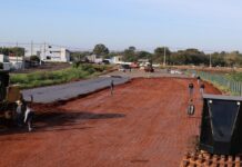 Duplicação da Aziz Rasselém avança ao lado do Parque Antenor Martins