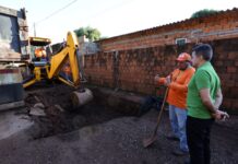 Obra da prefeitura para recuperar trecho da Via Parque deve terminar em 45 dias