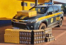 PRF apreende mais de R$ 800 mil em celulares sem nota fiscal em Corumbá