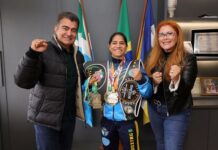 Bicampeã brasileira de Kickboxing destaca apoio da Prefeitura de Dourados ao esporte