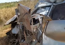 Homem morre após caminhonete capotar na rodovia MS-040