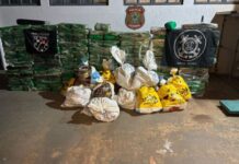 Mais de uma tonelada de droga é encontrada em ilha na zona rural de Naviraí