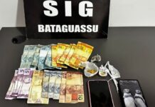 Homem é preso vendendo drogas próximo a prefeitura