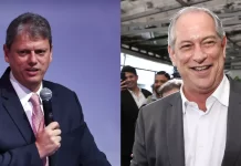 Centrão tenta formar chapa Tarcísio-Ciro como última cartada para derrotar Lula em 2026
