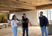 Inspetor Cabral acompanha vistoria nas obras da Câmara de Dourados após rescisão de contrato com construtora