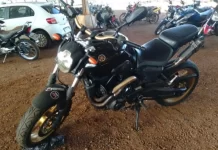Com Yamaha MT-03 a partir de R$ 5,1 mil, Detran abre visitação de lotes para leilão em Dourados