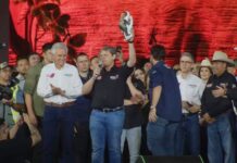 Em Barretos, Tarcísio chama prisão de Bolsonaro de “injustiça”