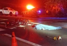 Mulher de 33 anos morre ao colidir com caminhão na BR-163