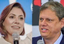 Tarcísio antecipa ida a Barretos, onde deve se encontrar com Michelle