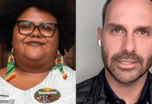 Vereadora do Psol quer Eduardo Bolsonaro “persona non grata” em SP