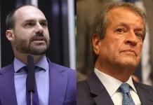 Eduardo Bolsonaro ameaça Valdemar com debandada do PL