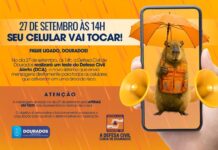 Defesa Civil de Dourados realiza neste sábado teste sobre novo sistema de alerta