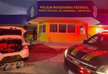 Traficante levando 176 quilos de drogas em veículo é preso pela PRF