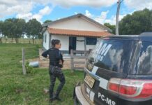 Mulher é resgatada de cárcere privado em fazenda no Pantanal