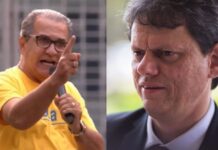 Tarcísio e Malafaia se reúnem no dia do julgamento de Bolsonaro