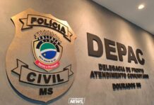 Mulher tem motocicleta furtada enquanto trabalhava em supermercado de Dourados