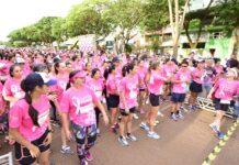 Prefeitura realiza Corrida e Caminhada Rosa neste sábado com percurso de até 5km