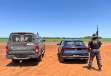 Em Caarapó, DOF recupera veículo furtado nesta terça-feira em São Paulo