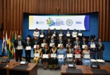 Presidente da Fiems recebe comenda do mérito legislativo das Nações Amigas de MS