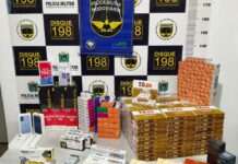 Motorista é flagrado com R$ 149 mil em produtos contrabandeados