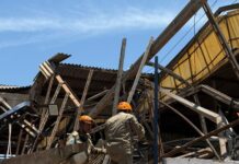 Desabamento de barracão deixou um morto e três feridos em Dourados