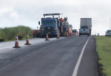 BR-163 tem nove trechos interditados e 18 pontos de ‘pare e siga’ nesta quarta-feira