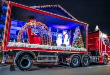 “Natal Encantado Dourados” vai receber a Caravana de Natal da Coca-Cola