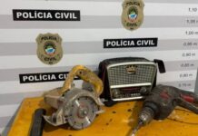 Suspeito de série de furtos é detido após mandado judicial