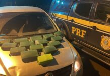 PRF prende traficante com mais de R$ 1 milhão em cocaína; menores o acompanhavam