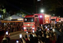 Caravana da Coca-Cola leva milhares de pessoas ao Natal Encantado Dourados