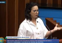 Gleice Jane vai à PF para que ameaça política feita a ela seja investigada