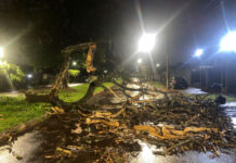 Após temporal com ventos acima de 40km/h, Dourados segue em alerta de tempestade