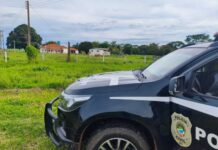 Homem é preso por ameaçar companheira e disparar arma em Anaurilândia