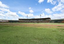 Prefeitura prepara o gramado do Douradão para receber jogos do Campeonato Estadual