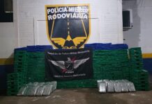 Traficante foge e PMR encontra mais de R$ 2,3 milhões em drogas em entreposto