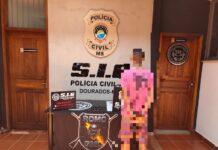 Autor de homicídio é preso pela Polícia Civil e Guarda Municipal em Dourados