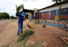 Prefeitura inicia limpeza de escolas e CEIMs para o ano letivo