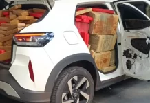 Morador de Aral Moreira é preso com carro abarrotado de maconha em Dourados